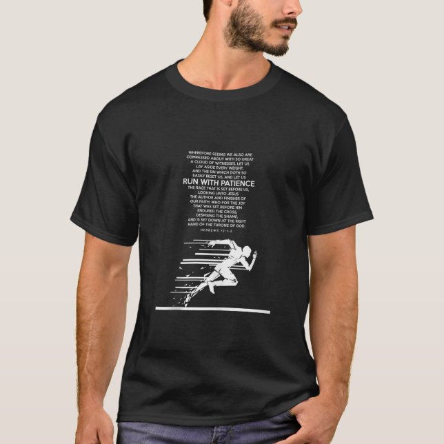 proverbs bible study Hebrews 12 1 2 Tank Top (Front)