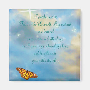 Provervbs 3:5-6 Magnet
