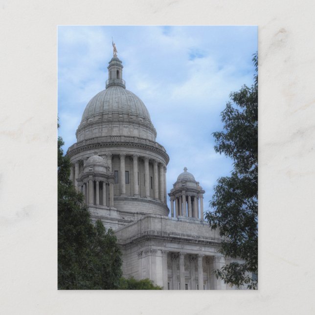 Providence Capital Building Postcard (Front)