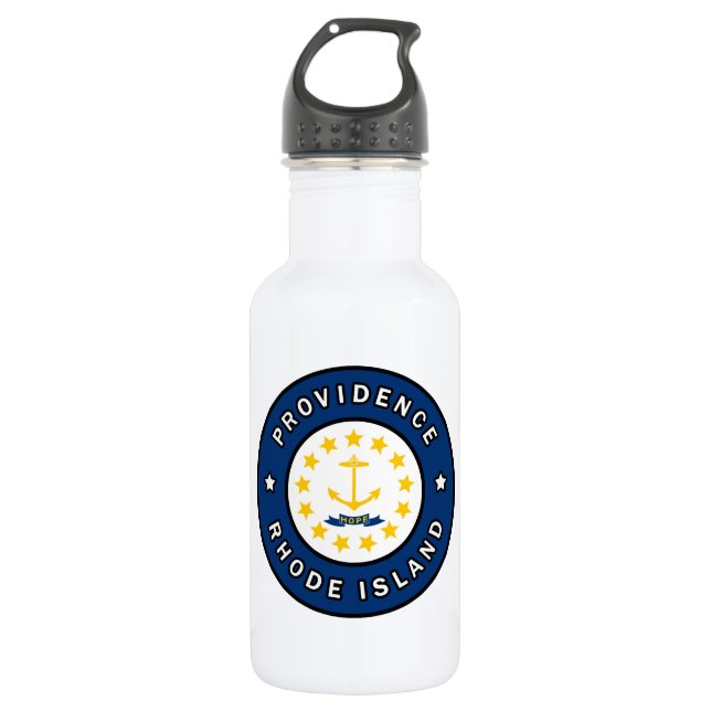 Providence Rhode Island 532 Ml Water Bottle (Front)