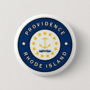 Providence Rhode Island 6 Cm Round Badge
