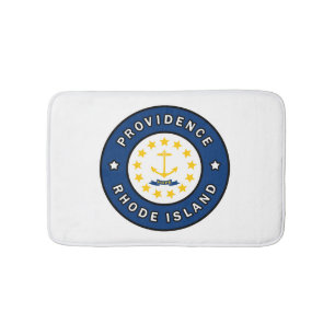 Providence Rhode Island Bath Mat