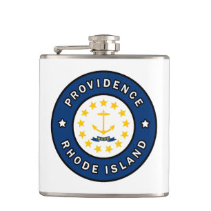 Providence Rhode Island Hip Flask