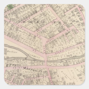 Providence Rhode Island Square Sticker