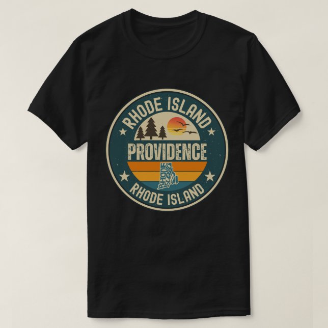 Providence, Rhode Island T-Shirt (Design Front)
