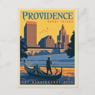 Providence, Rhode Island   The Renaissance City Postcard