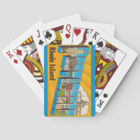 Providence RI Postcard Playing Cards