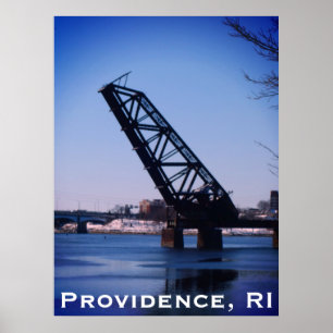 Providence, RI 'Stuck-Up Bridge' Poster