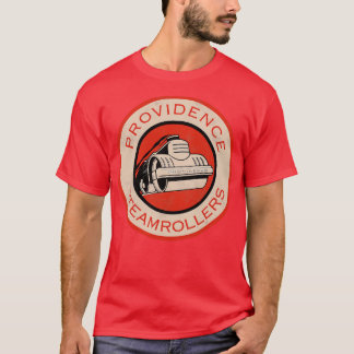 Providence Steamrollers Retro Defunct  Fan Art T-Shirt