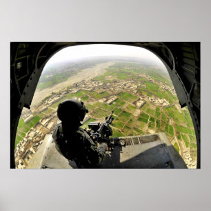 Providing Aerial Security Poster