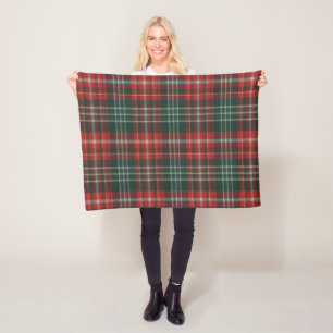 Province of New Brunswick Original Tartan Fleece Blanket