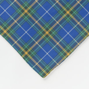 Province of Nova Scotia Canada Tartan Fleece Blanket