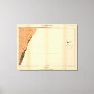 Province of Nova Scotia Island of Cape Breton 3 Canvas Print