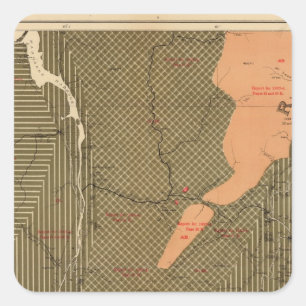 Province of Nova Scotia Island of Cape Breton 3 Square Sticker