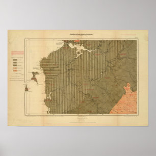 Province of Nova Scotia Island of Cape Breton 4 Poster