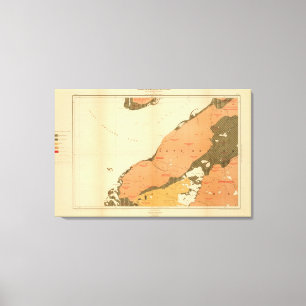 Province of Nova Scotia Island of Cape Breton 9 Canvas Print