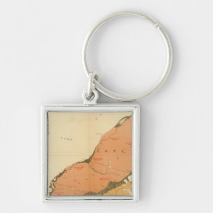 Province of Nova Scotia Island of Cape Breton 9 Key Ring