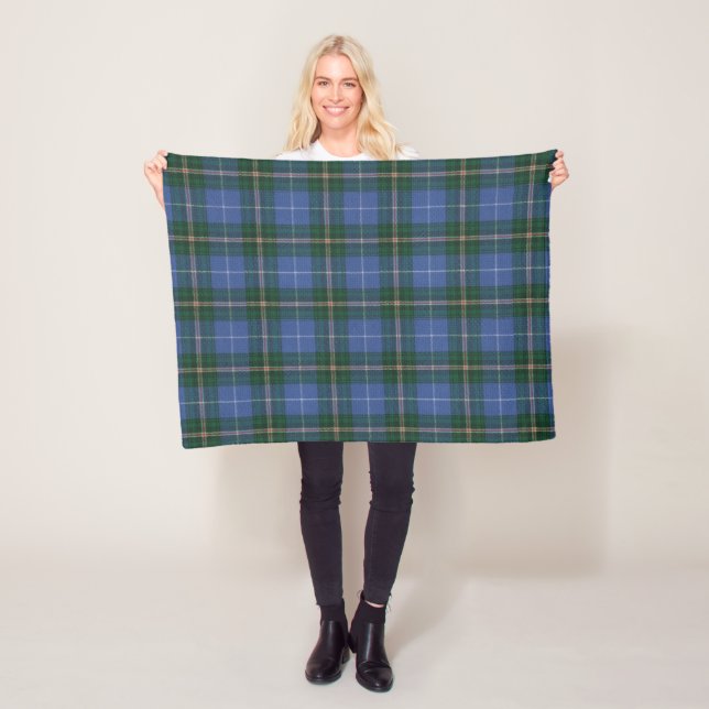 Province of Nova Scotia Original Tartan Fleece Blanket (In Situ)