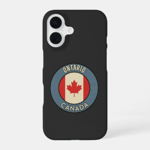 Province of Ontario Canada iPhone 16 Case