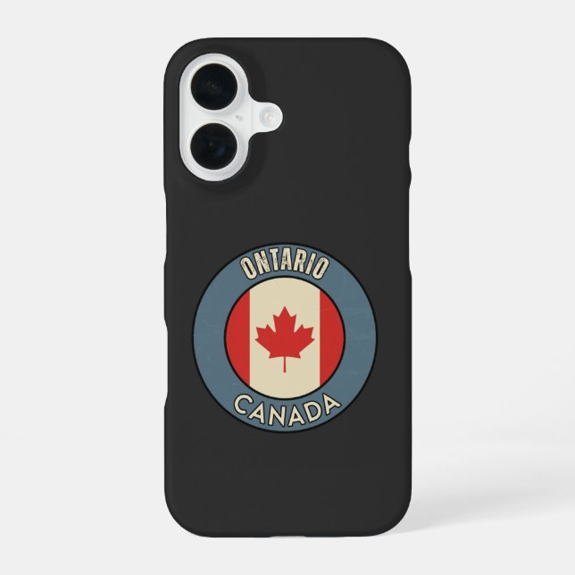 Province of Ontario Canada iPhone 16 Case (Back)