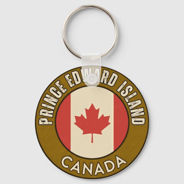 Province of Prince Edward Island Canada Key Ring (Front)