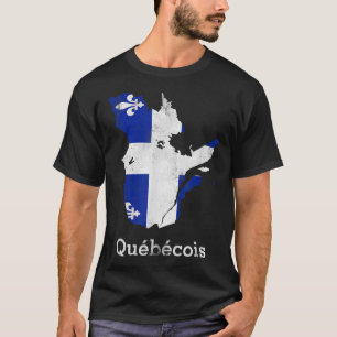 Province of Quebec Montreal French Quebecois T-Shirt