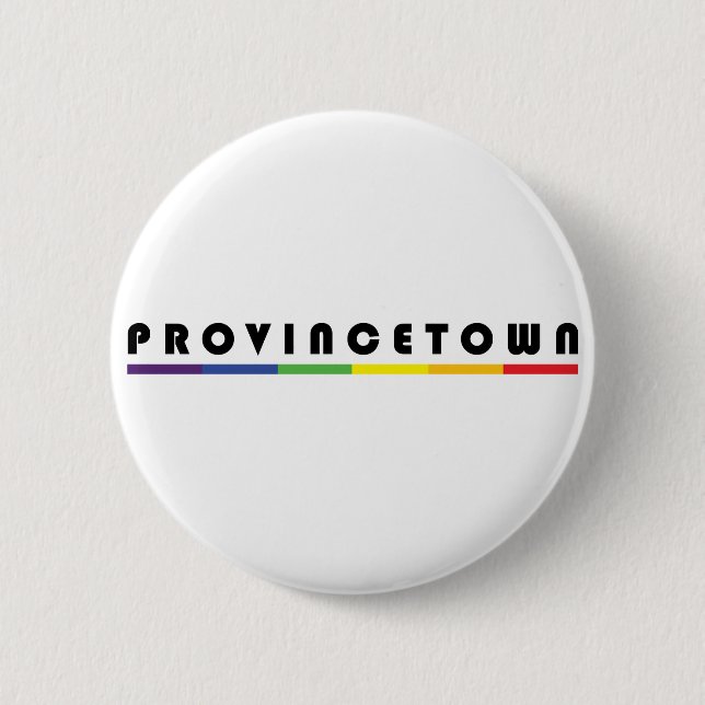 Provincetown 6 Cm Round Badge (Front)