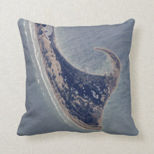 Provincetown Aerial Photograph Cushion