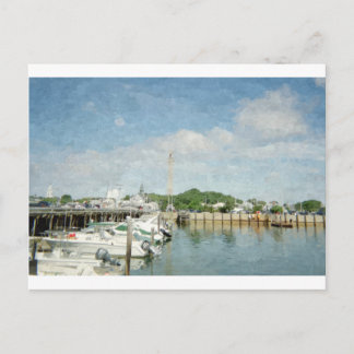 Provincetown Harbour Postcard