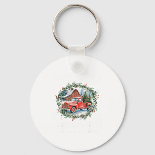 Provincetown Ma Farm Fresh Christmas Trees White  Key Ring