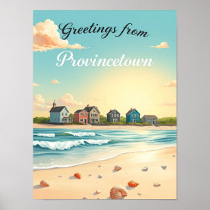 Provincetown, Massachusetts – Cape Cod Beaches Poster