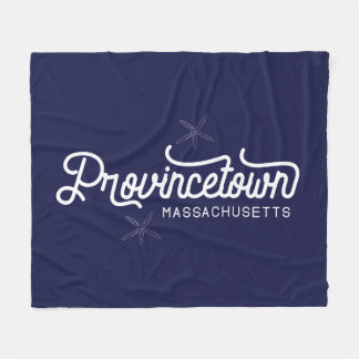 Provincetown Massachusetts Fleece Blanket
