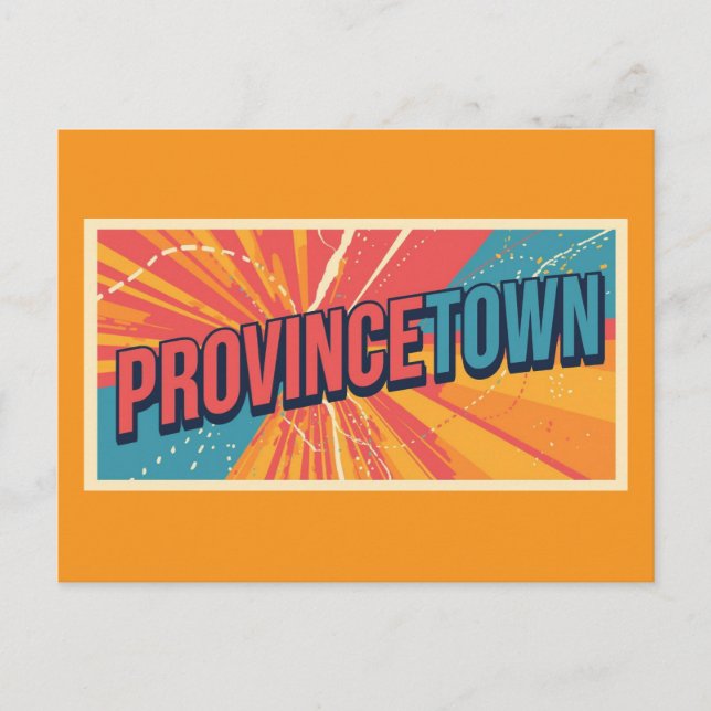Provincetown, Massachusetts  Postcard (Front)