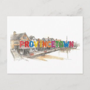 Provincetown, Massachusetts  Postcard