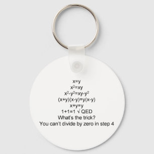 Proving 1+1=1 key ring