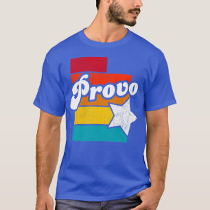 Provo Utah Vintage Distressed Souvenir 2 T-Shirt