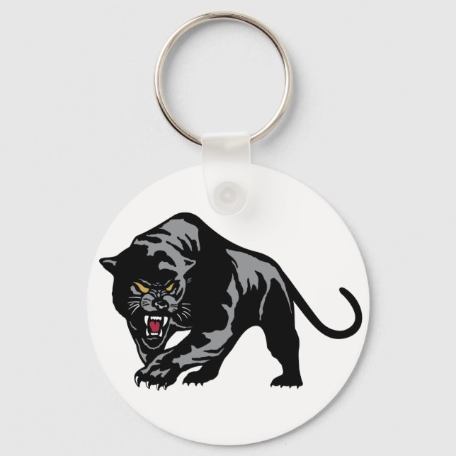 Prowling Panther Key Ring (Front)