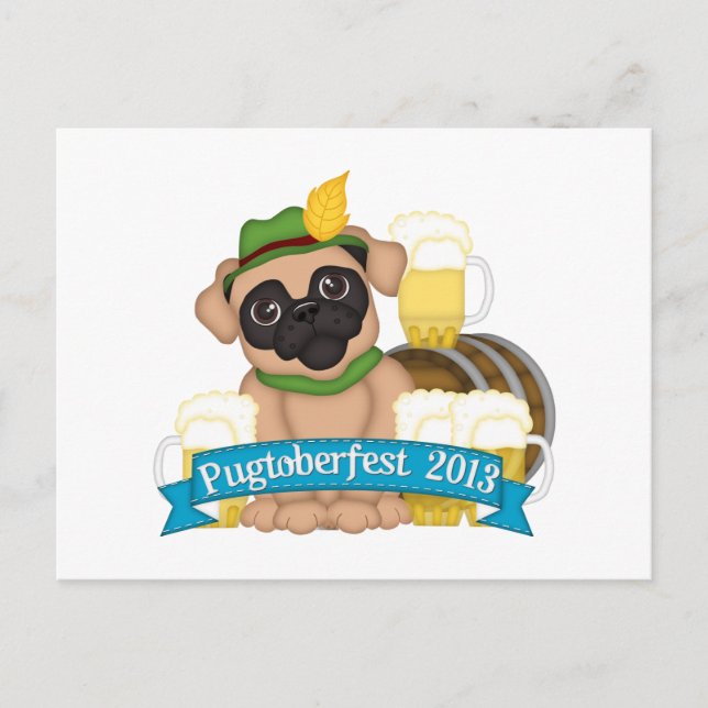 PRSDC Pugtoberfest 3 Postcard (Front)