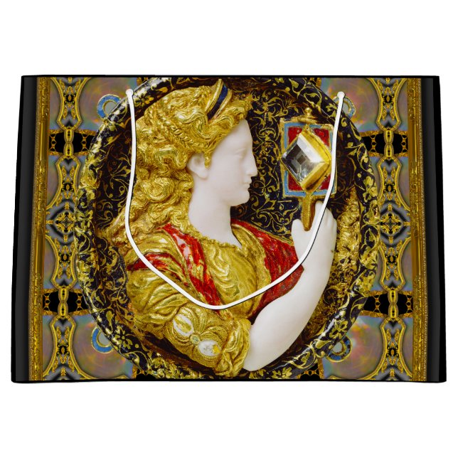 Prudence Old World Elegant  Large Gift Bag (Front)