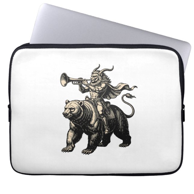 Pruflas Majesty Unleashed Laptop Sleeve (Front)