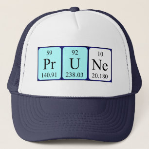 Prune periodic table name hat
