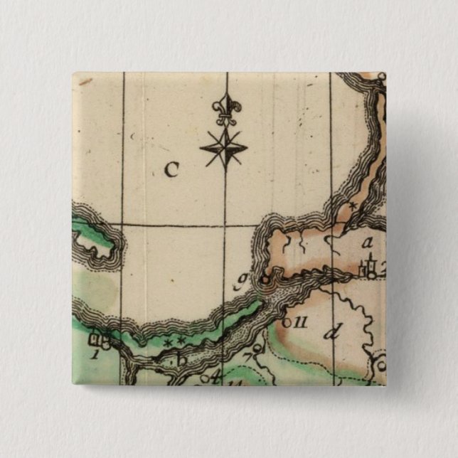 Prussia 2 15 cm square badge (Front)