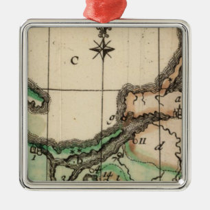 Prussia 2 metal tree decoration