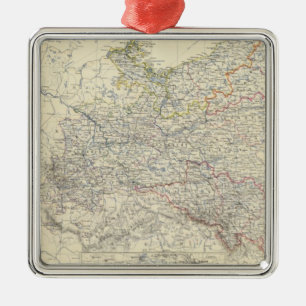 Prussia 3 metal tree decoration