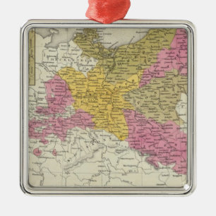 Prussia 7 metal tree decoration