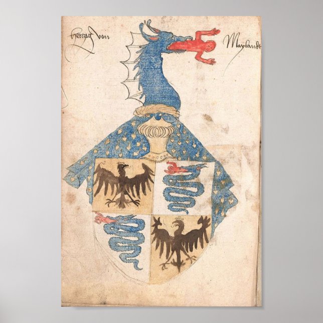 Prussia Coat of Arms 03 Poster (Front)