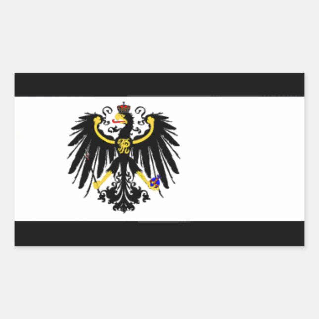 Prussia* Flag Sticker (Front)