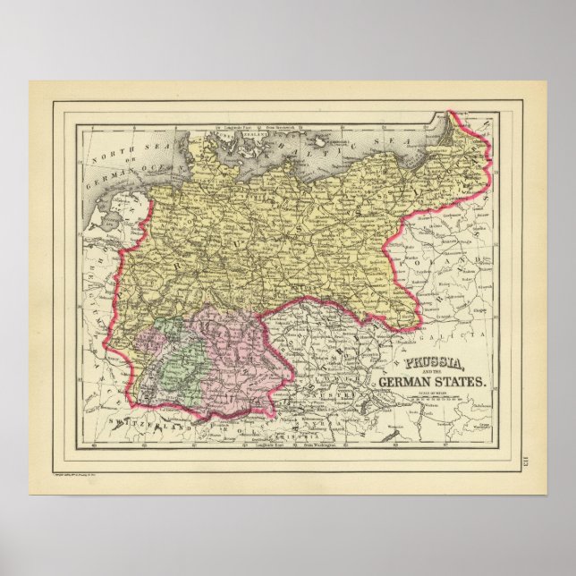 Prussia, German States Poster (Front)