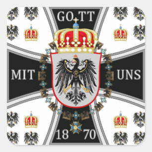 Prussia Square Sticker