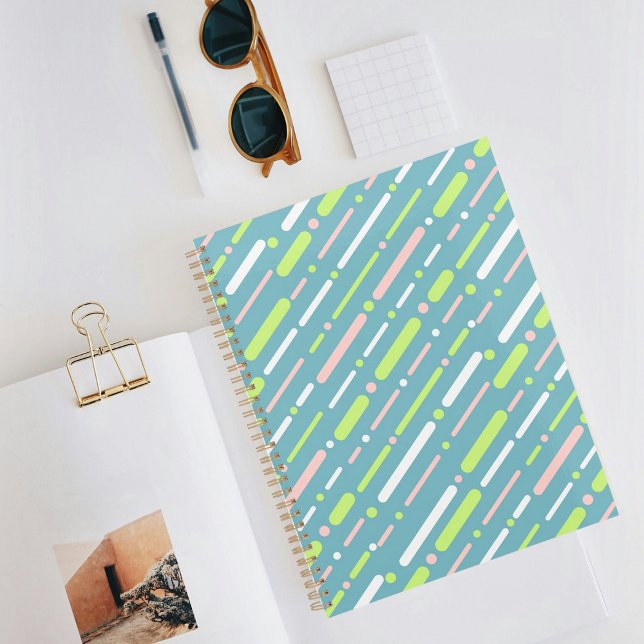 Prussian Blue Line Pattern Planner (Creator Uploaded)